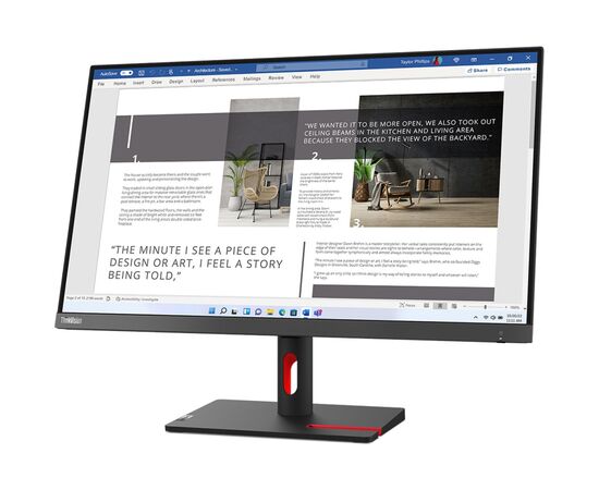 Монитор Lenovo S27i-30 (63DFKAT4UA), изображение 3 Монитор Lenovo S27i-30 (63DFKAT4UA), изображение 3