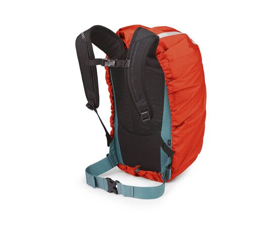 Чехол для рюкзака Osprey HiVis Commuter Raincover Small mars orange S (009.3208), изображение 2 Чехол для рюкзака Osprey HiVis Commuter Raincover Small mars orange S (009.3208), изображение 2