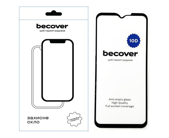 Стекло защитное BeCover Samsung Galaxy Xcover7 10D Black (711363)