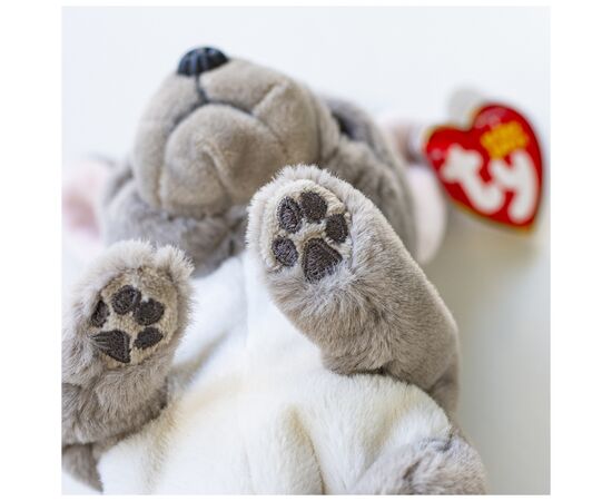 М'яка іграшка Ty Beanie bellies Сірий пес WILFRED 20 см (40596), зображення 2 М'яка іграшка Ty Beanie bellies Сірий пес WILFRED 20 см (40596), зображення 2