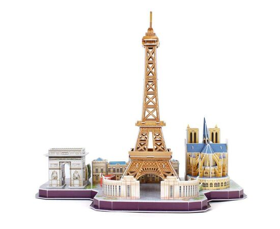 Пазл Cubic Fun City line Paris (MC254h), изображение 2 Пазл Cubic Fun City line Paris (MC254h), изображение 2