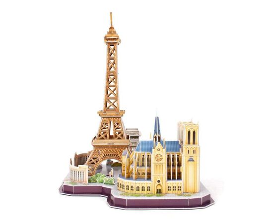 Пазл Cubic Fun City line Paris (MC254h), изображение 3 Пазл Cubic Fun City line Paris (MC254h), изображение 3