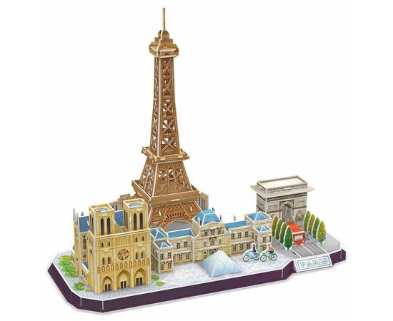 Пазл Cubic Fun City line Paris (MC254h), изображение 4 Пазл Cubic Fun City line Paris (MC254h), изображение 4