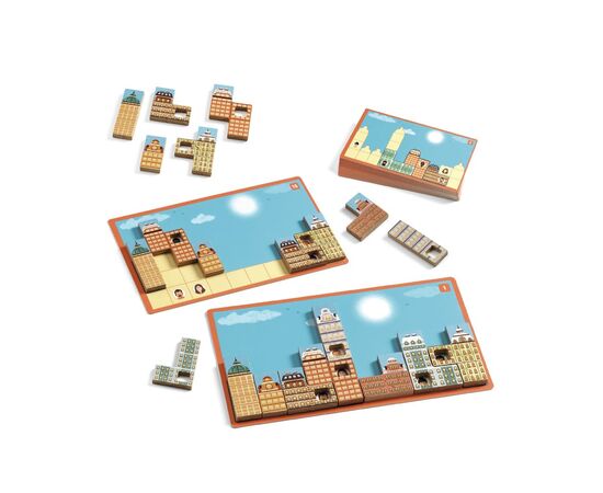 Настільна гра Djeco Архілогіка (DJ08590), зображення 2 Настільна гра Djeco Архілогіка (DJ08590), зображення 2