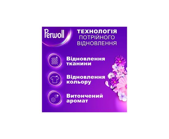 Гель для стирки Perwoll Восстановление и аромат 1 л (9000101810356), изображение 2 Гель для стирки Perwoll Восстановление и аромат 1 л (9000101810356), изображение 2