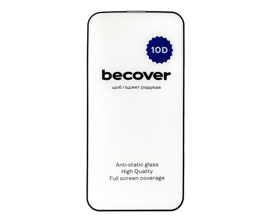 Стекло защитное BeCover Apple iPhone 13 10D Black (711513), изображение 3 Стекло защитное BeCover Apple iPhone 13 10D Black (711513), изображение 3