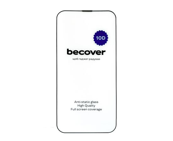 Стекло защитное BeCover Apple iPhone 13 Pro Max 10D Black (711515), изображение 3 Стекло защитное BeCover Apple iPhone 13 Pro Max 10D Black (711515), изображение 3