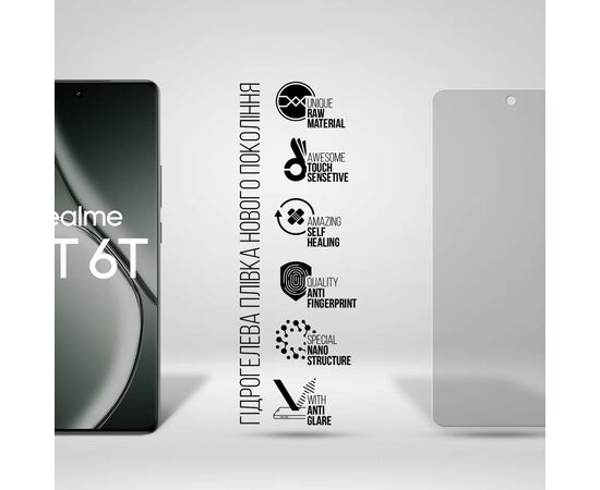 Плівка захисна Armorstandart Matte Realme GT 6T 5G (ARM77908), зображення 2