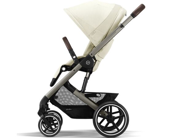 Коляска Cybex Balios S Lux TPE Seashell Beige (з бампером) (522002565), изображение 3 Коляска Cybex Balios S Lux TPE Seashell Beige (з бампером) (522002565), изображение 3