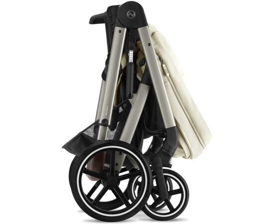 Коляска Cybex Balios S Lux TPE Seashell Beige (з бампером) (522002565), изображение 6 Коляска Cybex Balios S Lux TPE Seashell Beige (з бампером) (522002565), изображение 6
