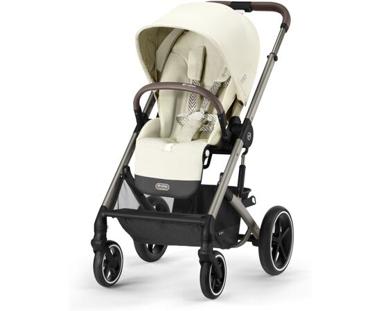 Коляска Cybex Balios S Lux TPE Seashell Beige (з бампером) (522002565)