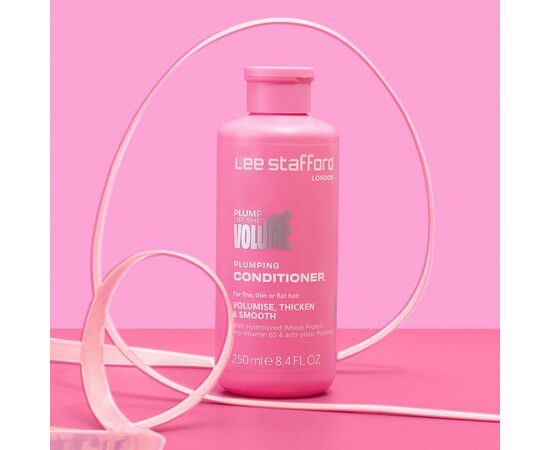 Кондиционер для волос Lee Stafford Plump Up The Volume Conditioner 250 мл (5060282708235), изображение 3 Кондиционер для волос Lee Stafford Plump Up The Volume Conditioner 250 мл (5060282708235), изображение 3