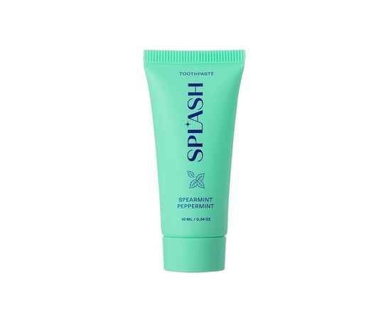 Зубная паста Splash Oral Care Spearmint & Peppermint Освежающая с отбеливающим эффектом со вкусом мяты 10 мл (4820266831240)