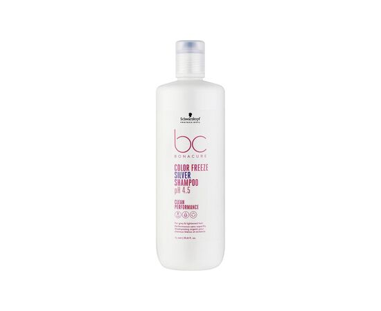 Шампунь Schwarzkopf Professional ВС Bonacure Color Freeze Silver Shampoo pH 4.5 1 л (4045787722857)