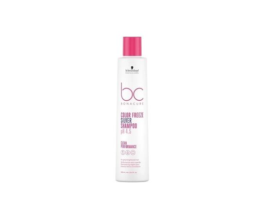 Шампунь Schwarzkopf Professional ВС Bonacure Color Freeze Silver Shampoo pH 4.5 250 мл (4045787723472)