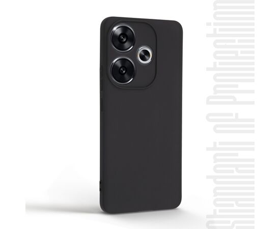 Чехол для мобильного телефона Armorstandart Matte Slim Fit Xiaomi Poco F6 Camera cover Black (ARM73509), изображение 2