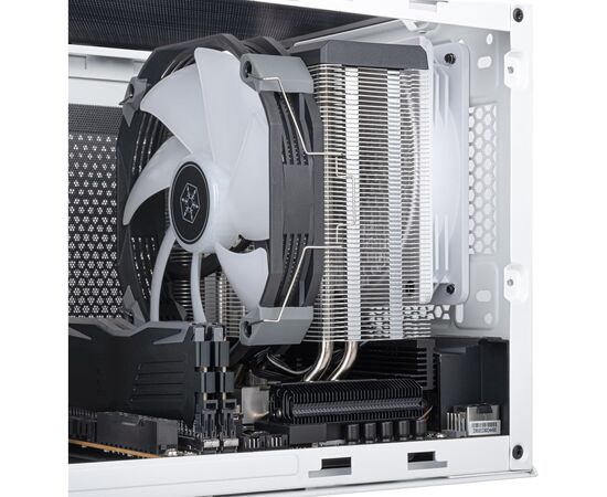 Кулер для процессора Silver Stone Argon V140 ARGB (SST-ARV140-ARGB), изображение 7 Кулер для процессора Silver Stone Argon V140 ARGB (SST-ARV140-ARGB), изображение 7