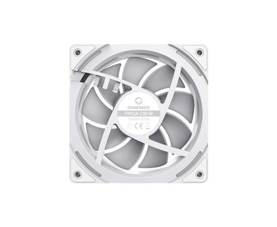 Кулер для корпуса Gamemax FN12A-C8I-W, изображение 4 Кулер для корпуса Gamemax FN12A-C8I-W, изображение 4