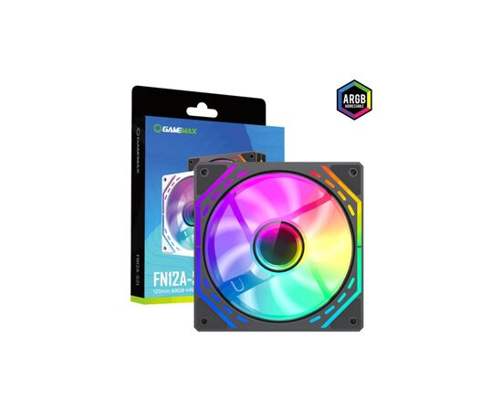 Кулер для корпуса Gamemax FN12A-S2I, изображение 8 Кулер для корпуса Gamemax FN12A-S2I, изображение 8