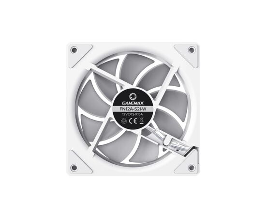 Кулер для корпуса Gamemax FN12A-S2I-W, изображение 7 Кулер для корпуса Gamemax FN12A-S2I-W, изображение 7