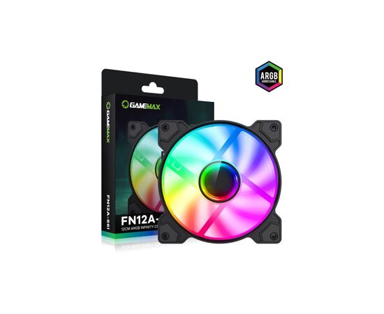 Кулер для корпуса Gamemax FN12A-S6I, изображение 7 Кулер для корпуса Gamemax FN12A-S6I, изображение 7
