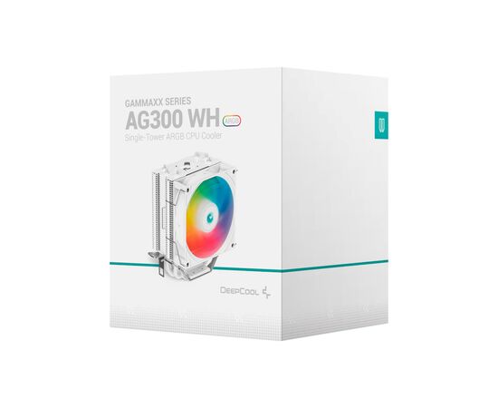 Кулер для процессора Deepcool AG300 WH ARGB (R-AG300-WHAMMN-G), изображение 10 Кулер для процессора Deepcool AG300 WH ARGB (R-AG300-WHAMMN-G), изображение 10