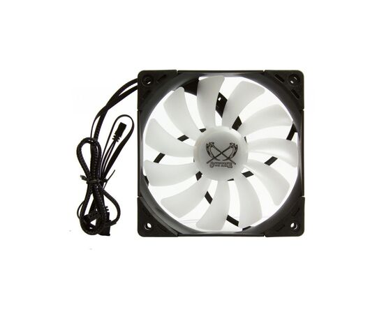 Кулер для корпуса Scythe Kaze Flex 120 RGB Fan (SU1225FD12HR-RN), изображение 3 Кулер для корпуса Scythe Kaze Flex 120 RGB Fan (SU1225FD12HR-RN), изображение 3