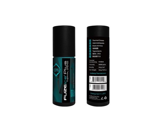 Термопаста Iceberg Thermal FUZEIce Plus 3.5g (BLACKICEP4G-00A), изображение 4 Термопаста Iceberg Thermal FUZEIce Plus 3.5g (BLACKICEP4G-00A), изображение 4