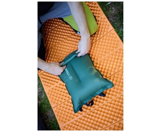 Туристическая подушка Trimm Gentle Plus olive (001.009.0419), изображение 3 Туристическая подушка Trimm Gentle Plus olive (001.009.0419), изображение 3