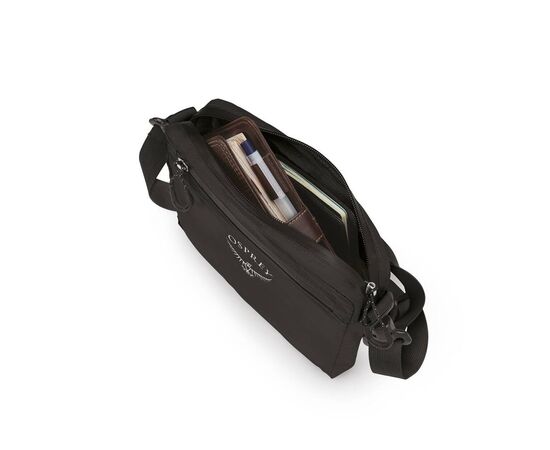 Сумка дорожная Osprey Ultralight Shoulder Satchel black O/S (009.3233), изображение 2 Сумка дорожная Osprey Ultralight Shoulder Satchel black O/S (009.3233), изображение 2