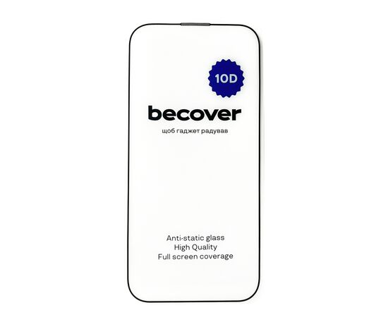 Стекло защитное BeCover Apple iPhone 14 Pro Max 10D Black (711328), изображение 3 Стекло защитное BeCover Apple iPhone 14 Pro Max 10D Black (711328), изображение 3
