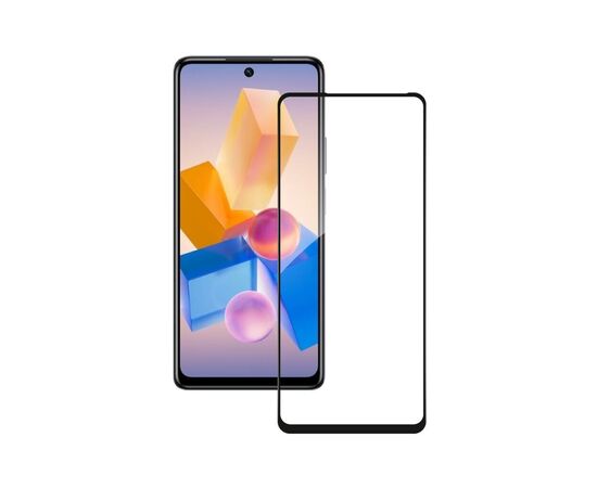 Стекло защитное BeCover Infinix Hot 40 Pro (X6837) Black (711149), изображение 4