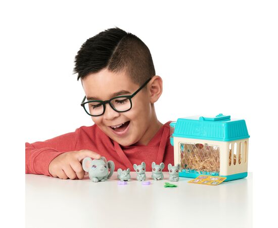 Игровой набор Moose Little Live Мама-сюрприз Мыша (26510), изображение 12