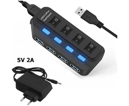 Концентратор Lapara LA-USB305, изображение 3 Концентратор Lapara LA-USB305, изображение 3