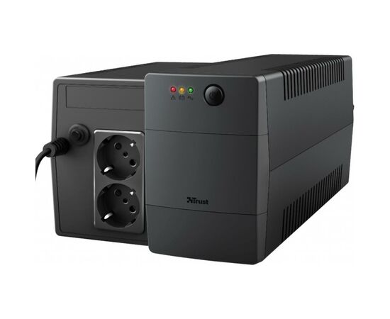 Источник бесперебойного питания Trust Paxxon 800VA UPS 2 Outlets (23503_TRUST), изображение 5 Источник бесперебойного питания Trust Paxxon 800VA UPS 2 Outlets (23503_TRUST), изображение 5
