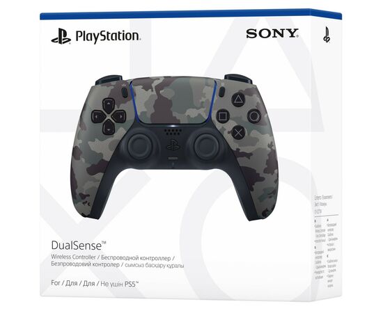 Геймпад Sony Playstation DualSense Bluetooth PS5 Grey Camo (9423799), изображение 5 Геймпад Sony Playstation DualSense Bluetooth PS5 Grey Camo (9423799), изображение 5