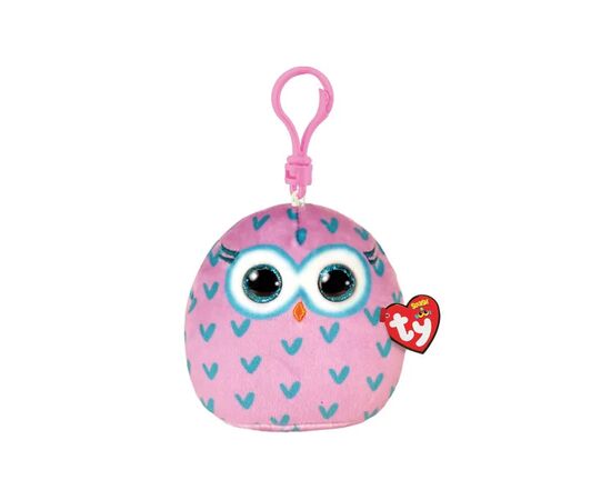 Мягкая игрушка Ty брелок Squish-a-boos Сова Винкс 12 см (39573)
