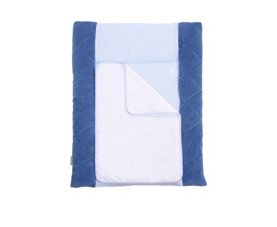 Пеленальный матрасик Верес Velour Deep blue 50х70 см (429.02), изображение 2 Пеленальный матрасик Верес Velour Deep blue 50х70 см (429.02), изображение 2