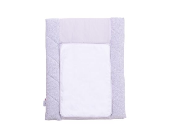 Пеленальний матрацик Верес Velour Grey melange 50х70 см (429.03)