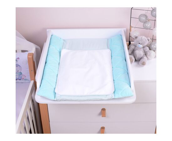 Пеленальный матрасик Верес Velour Mint 50х70 см (429.07), изображение 3 Пеленальный матрасик Верес Velour Mint 50х70 см (429.07), изображение 3