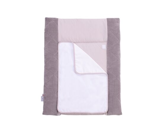 Пеленальный матрасик Верес Velour Taup grey 50х70 см (429.010), изображение 2 Пеленальный матрасик Верес Velour Taup grey 50х70 см (429.010), изображение 2