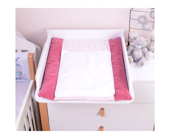 Пеленальный матрасик Верес Velour Wild rose 50х70 см (429.011), изображение 3 Пеленальный матрасик Верес Velour Wild rose 50х70 см (429.011), изображение 3