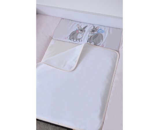 Пеленальный матрасик Верес Summer Bunny pink NEW 72х80 см (426.4.1), изображение 2