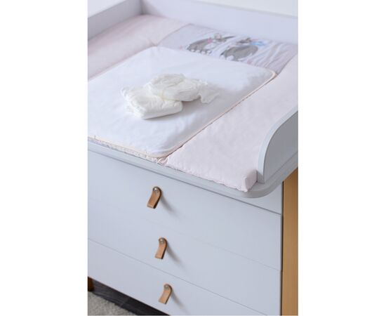 Пеленальный матрасик Верес Summer Bunny pink NEW 72х80 см (426.4.1), изображение 4