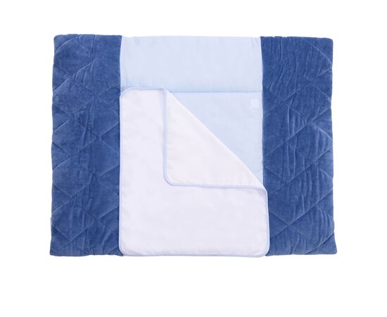 Пеленальний матрацик Верес Velour Deep blue 72х80 см (429.2), зображення 2 Пеленальний матрацик Верес Velour Deep blue 72х80 см (429.2), зображення 2
