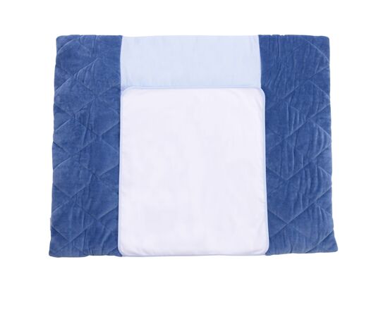 Пеленальний матрацик Верес Velour Deep blue 72х80 см (429.2)