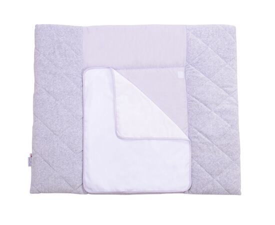 Пеленальный матрасик Верес Velour Grey melange 72х80 см (429.3), изображение 2 Пеленальный матрасик Верес Velour Grey melange 72х80 см (429.3), изображение 2