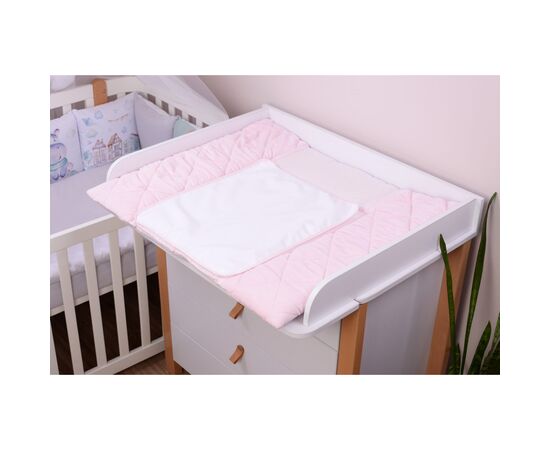 Пеленальный матрасик Верес Velour Lignt pink 72х80 см (429.4), изображение 3 Пеленальный матрасик Верес Velour Lignt pink 72х80 см (429.4), изображение 3