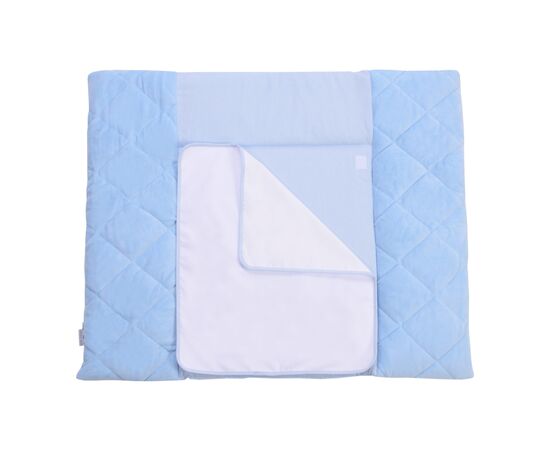Пеленальный матрасик Верес Velour Medium blue 72х80 см (429.5), изображение 2 Пеленальный матрасик Верес Velour Medium blue 72х80 см (429.5), изображение 2