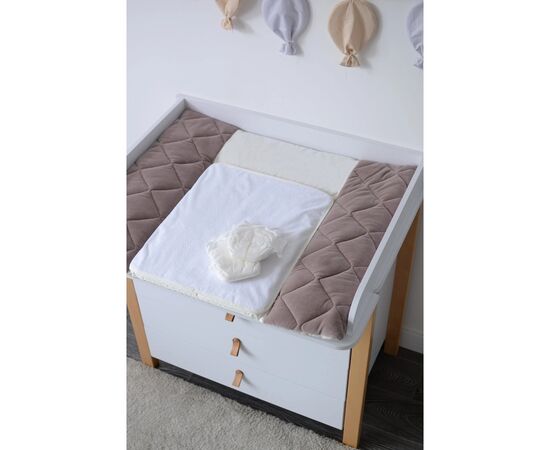 Пеленальный матрасик Верес Velour Mokko 72х80 см (429.8), изображение 3 Пеленальный матрасик Верес Velour Mokko 72х80 см (429.8), изображение 3